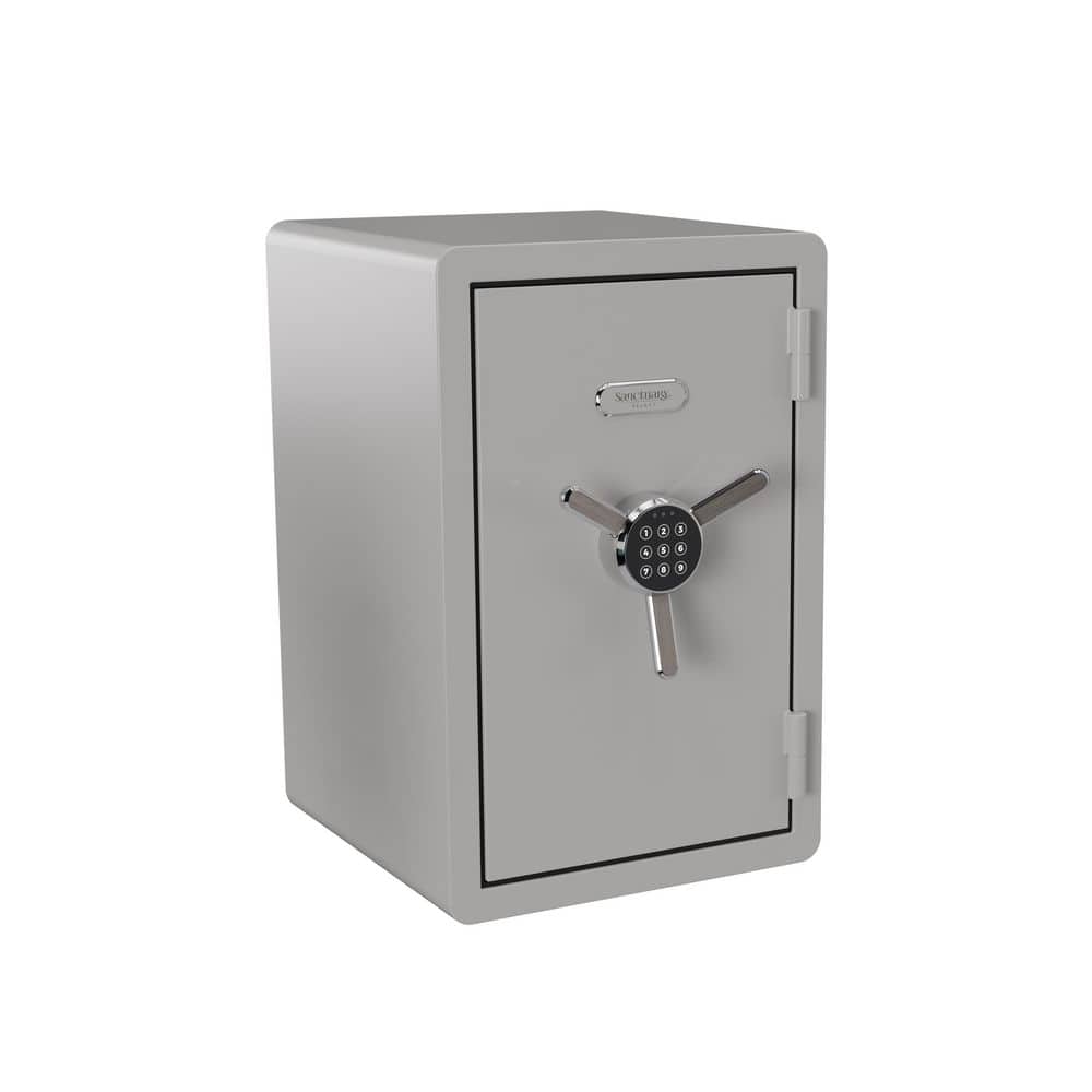 2.6 cu. ft. Fireproof and Waterproof Home and Office Safe with Electronic Lock, Frost Gray price history on PriceWatchPro