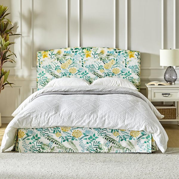JAYDEN CREATION Ludwig Multi-Colored Wood Frame Queen 2-Piece Bedroom Platform Bed Set with Storage