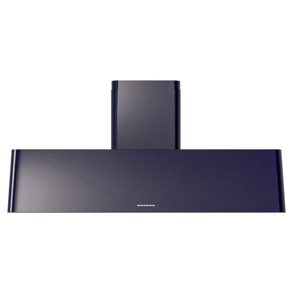 UAG60MB Nostalgie II 60 in Ducted Wall Mount Range Hood with 850 CFM, 3 Speed + Intensive, in Midnight Blue