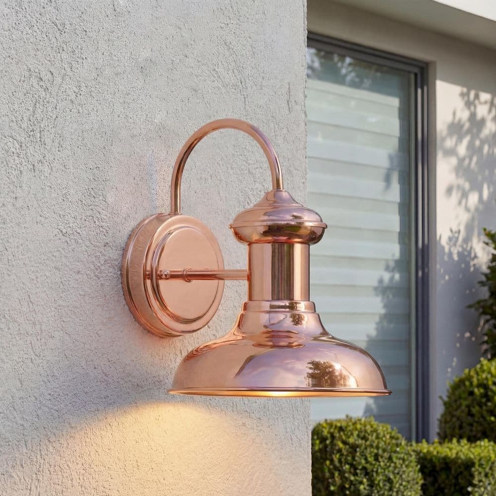 Progress Lighting Brookside Collection 1-Light Solid Copper