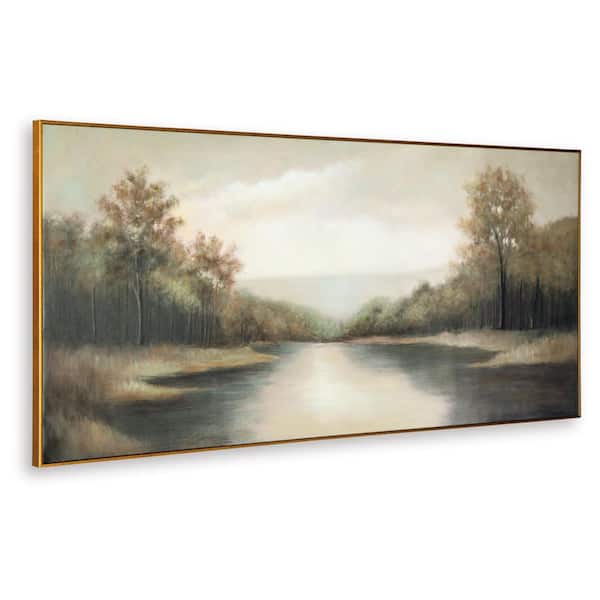 Edendale Framed Nature Art Print 36 in. x 80 in.