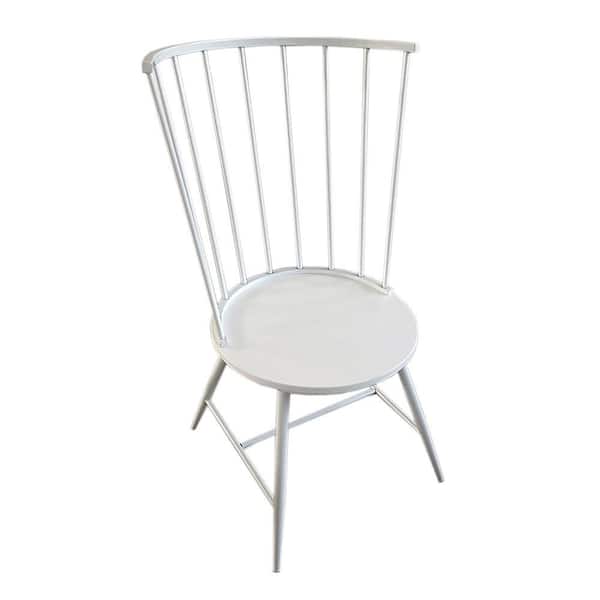 HomeSullivan White High Back Windsor Classic Dining Chairs (Set of 2)