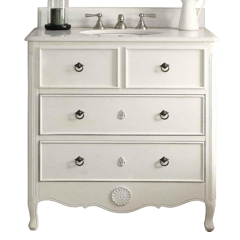 Benton Collection Daleville 34 in. W x 21 in. D x 35 in. H Bath