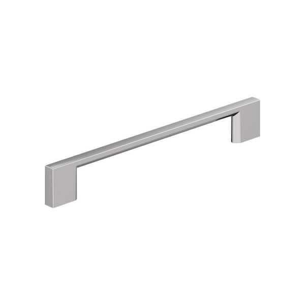 Amerock 10-Pack Cityscape 6-5/16 in.  160mm  Modern Polished Chrome Bar Cabinet Pulls