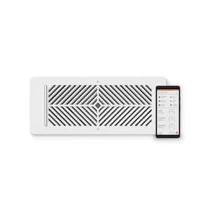 4 in. x 10 in. Smart Vent, Floor/Wall/Ceiling Register - Smart Vent for Home Heating and Cooling