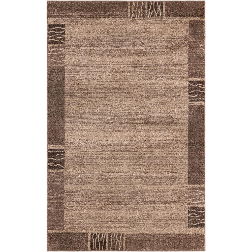 Del Mar Sarah Light Brown 5' 0 x 8' 0 Area Rug price history on PriceWatchPro