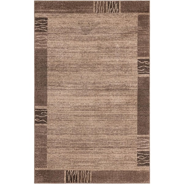 Del Mar Sarah Light Brown 5' 0 x 8' 0 Area Rug