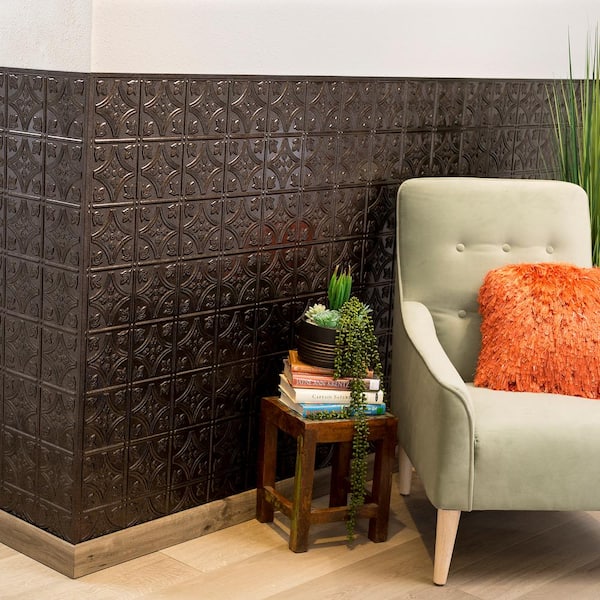 47 in. Vinyl Large Profile Outside Corner Trim in Smoked Pewter (5-Pack)