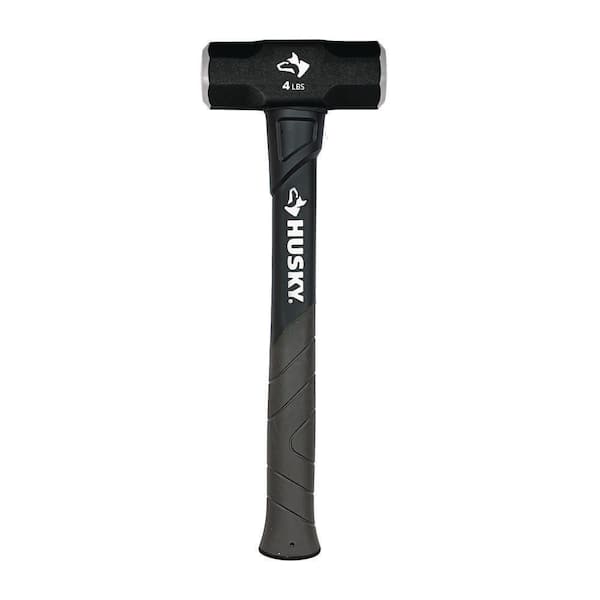 Husky 4 lbs. Engineer Hammer with 14 in. Fiberglass Handle