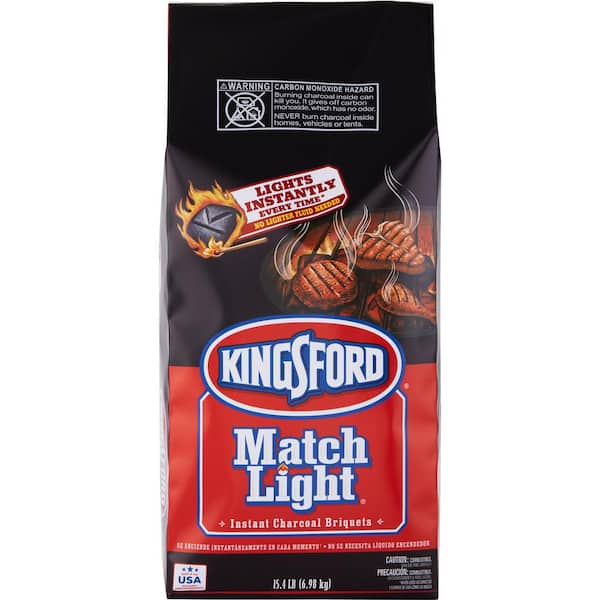 Kingsford 15.4 lbs. Instant BBQ Smoker Charcoal Grilling Briquettes