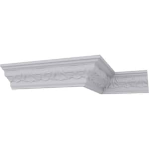 SAMPLE - 2-1/2 in. x 12 in. x 2-1/2 in. Polyurethane Orion Crown Moulding