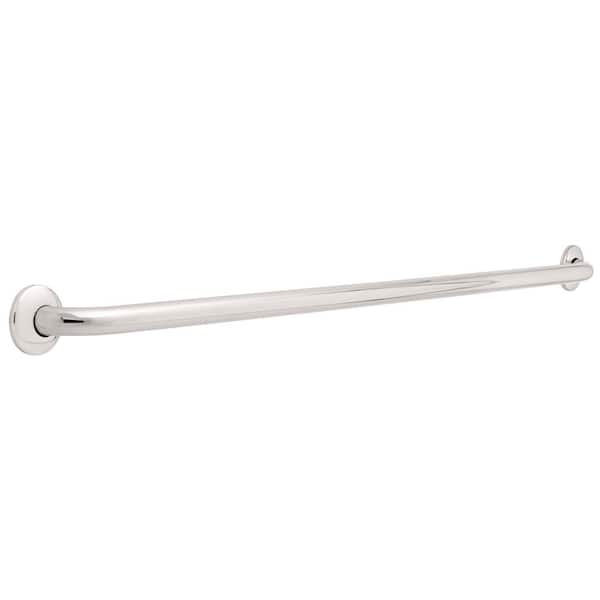 Franklin Brass 48 in. x 1-1/4 in. Concealed Screw ADA-Compliant Grab Bar in Bright Stainless