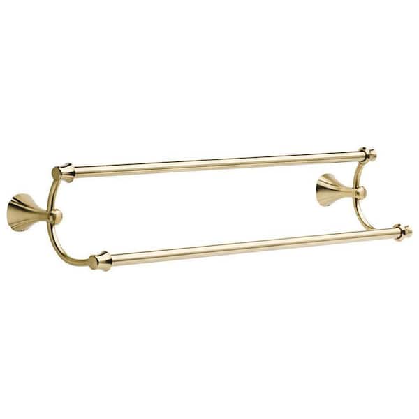 Delta Addison 24 in. Double Towel Bar in Champagne Bronze