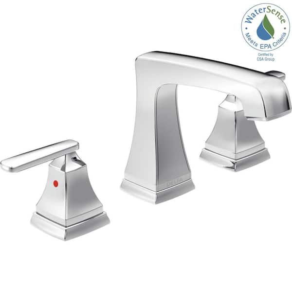 Delta Faucet T4764 Roman Tub Faucet – Chrome, 4-Hole 8-16" Install, 5-Setting Handshower, Touch-Clean Spray Holes, Lifetime Warranty