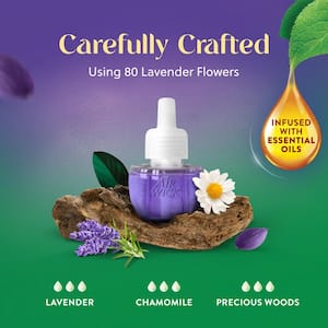 0.67 oz. Lavender and Chamomile Automatic Air Freshener Oil Plug-In Refill (2-Refills)