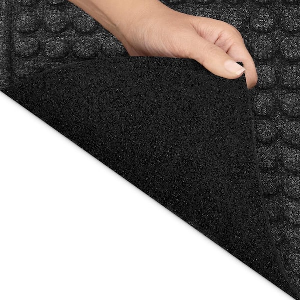 TrafficMaster Dots Onyx 18 in. x 30 in. Non-Slip Indoor Door Mat