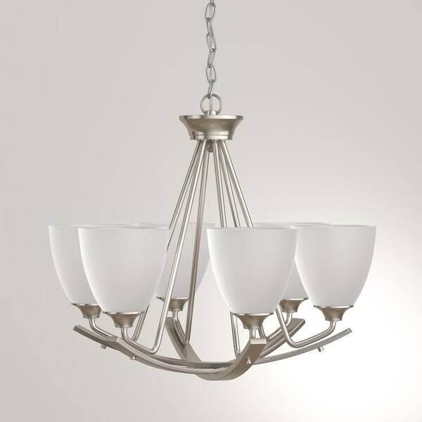 Ginger 1581/SN Satin Nickel Canterbury Light with Satin Etched Glass on sale