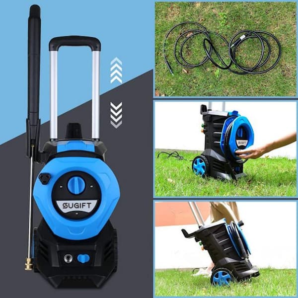 SKONYON SGFT88147 2600 PSI 1.6 GPM 14.5 Amp Cold Water Electric Pressure Washer - 2
