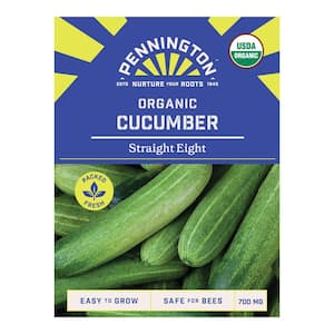 Organic Cucumber Straight 8 Fruit Seed