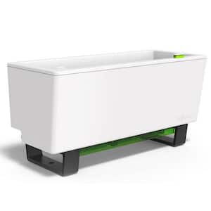 23.6 in. W x 10.1 in. H Mini Bench Self Watering Planter Box