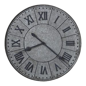 Manzine Black Wall Clock
