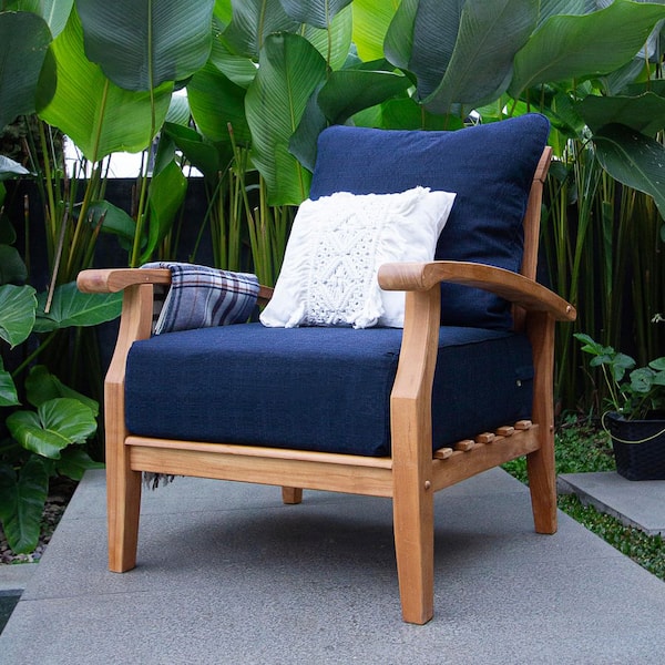 Cambridge Casual Torrey 7-Piece Teak Outdoor Patio Conversation