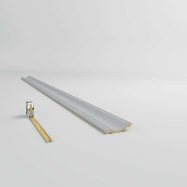 Ekena Millwork Maisie 3.5 in. D x 5 in. W x 96 in. L Polyurethane Crown Moulding