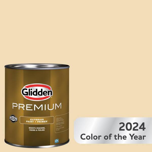Glidden Premium 1 qt. PPG1091-3 Limitless Flat Exterior Latex Paint