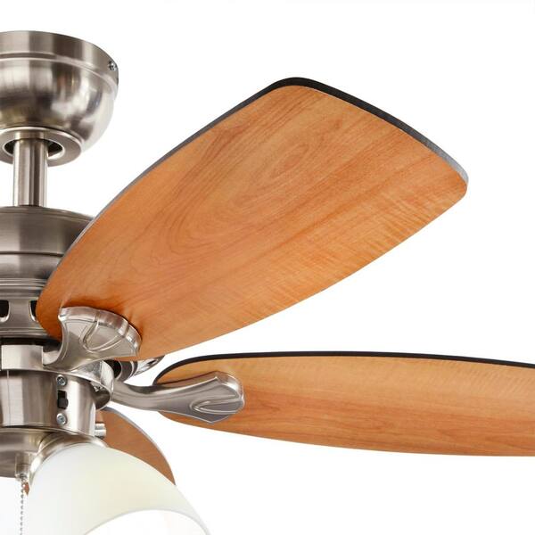 Hampton Bay Luxenberg 36 Ceiling Fan With Light Kit Shelly Lighting