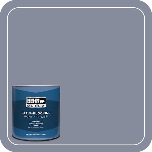 BEHR ULTRA 1 qt. #MQ5-12 Applause Please Extra Durable Satin Enamel Interior Paint & Primer