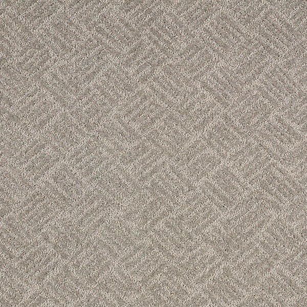 Lifeproof with Petproof Technology Embers Aloft Northeast Brown 39 oz. Triexta Pattern Installed Carpet