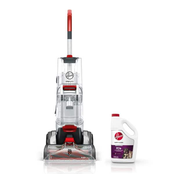 SmartWash Advanced Automatic Corded Carpet Cleaner and 128oz Pet Carpet Cleaner Solution Combo