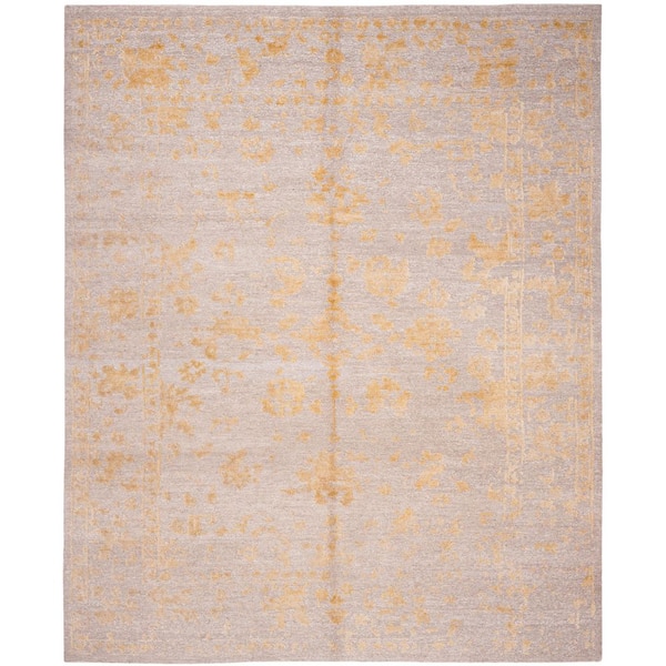 Centennial 8 ft. x 10 ft. Silver/Gold Oriental Area Rug