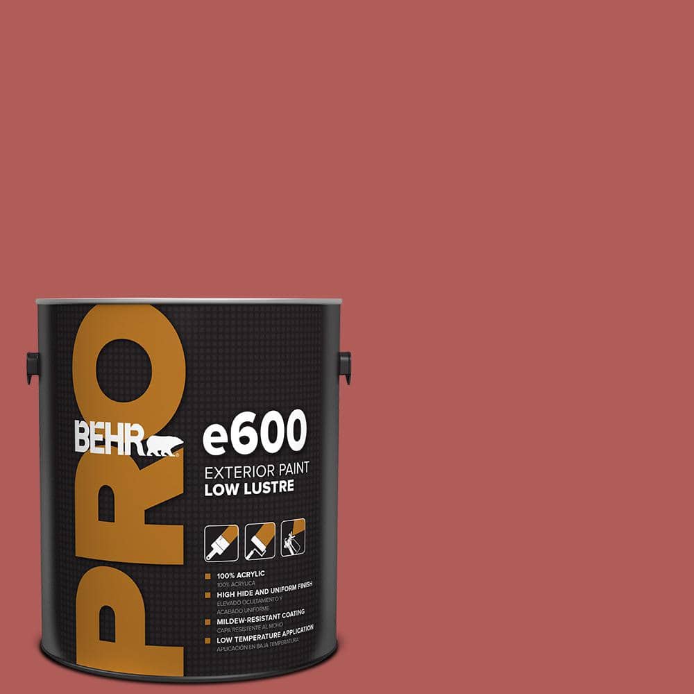 1 gal. #160D-6 Pottery Red Low Luster Exterior Paint price history on PriceWatchPro