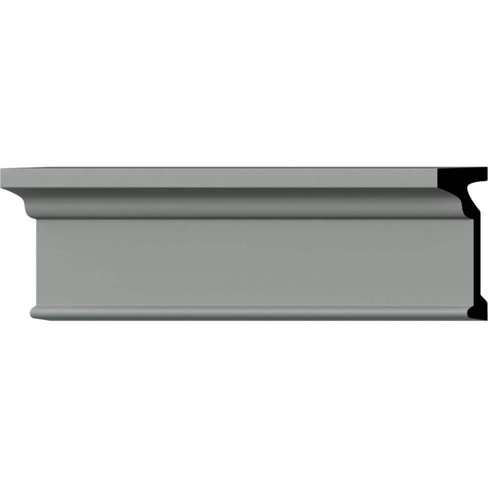 Gray Primed Polyurethane Panel Moulding Sample