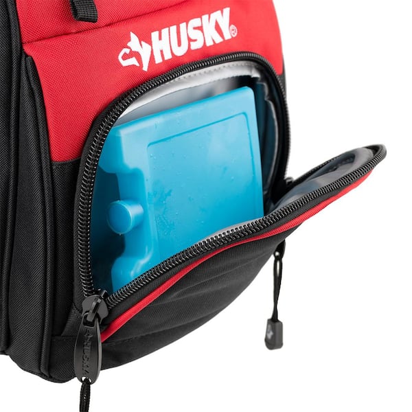 Husky 9 in. Job Site Lunch Box Cooler Bag (2-Pack) HD50100-TH2PK