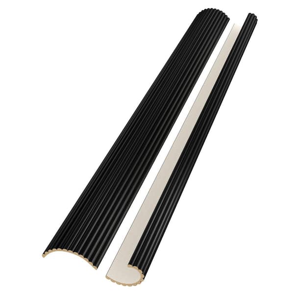Ejoy 104 in. x 11.8 in. x 0.47 in. Wood Flex Trapezoid Multi