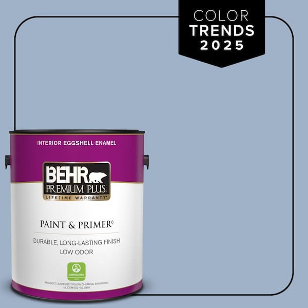 BEHR PREMIUM PLUS 1 gal. #S530-3 Aerial View Eggshell Enamel Low Odor Interior Paint & Primer