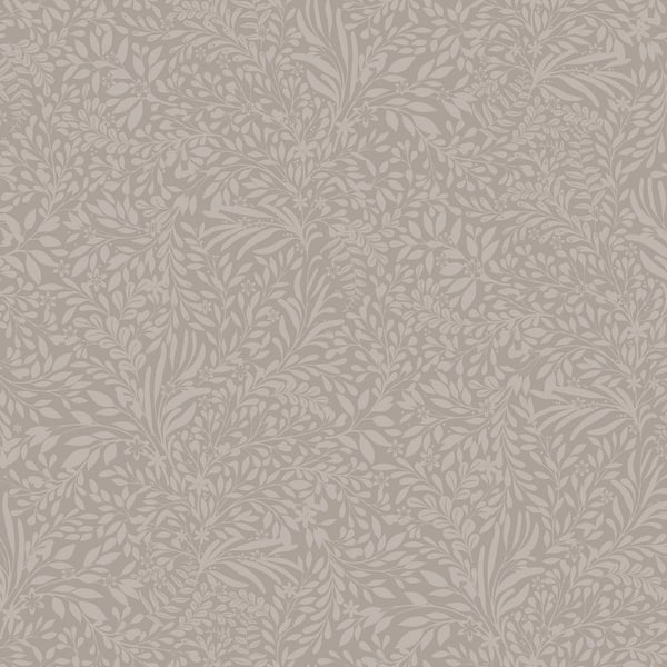 AStreet Prints Kristina Light Grey Botanical Paper Matte NonPasted  Wallpaper Roll 408092116  The Home Depot