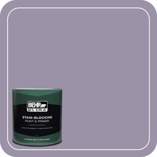BEHR ULTRA 1 qt. #650F-4 Delectable Semi-Gloss Enamel Exterior Paint & Primer