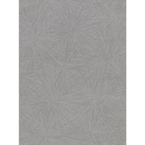 Majestic Dark Grey Starburst Dark Grey Wallpaper Sample
