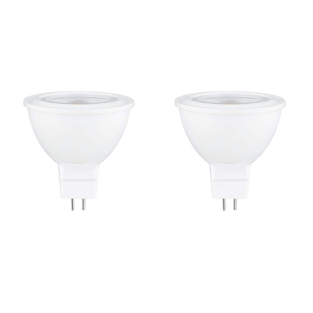 50-Watt Equivalent MR16 GU5.3 Base 450 Lumens LED Light Bulb in Warm White 3000K (2-Pack) price history on PriceWatchPro