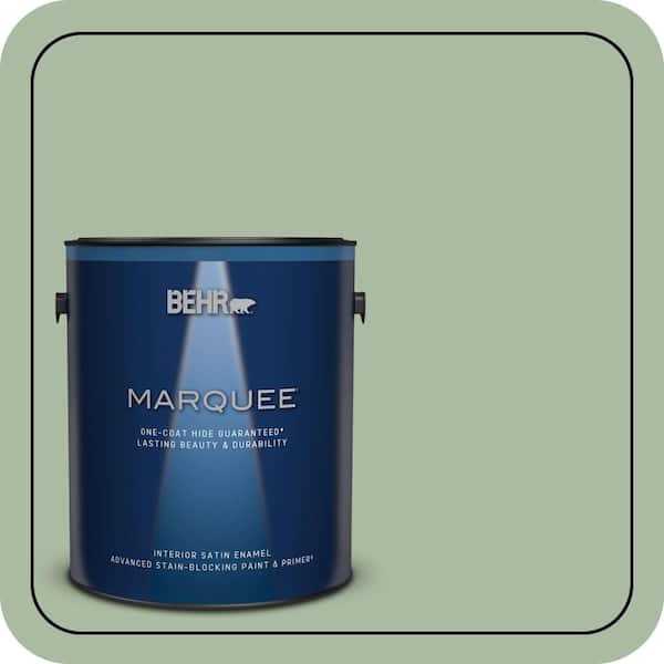 BEHR MARQUEE 1 gal. #T17-07 Balanced Satin Enamel Interior Paint & Primer
