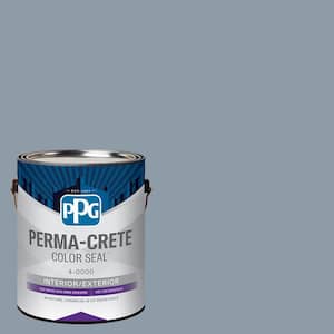 Color Seal 1 gal. PPG1040-5 Lost At Sea Satin Interior/Exterior Concrete Stain