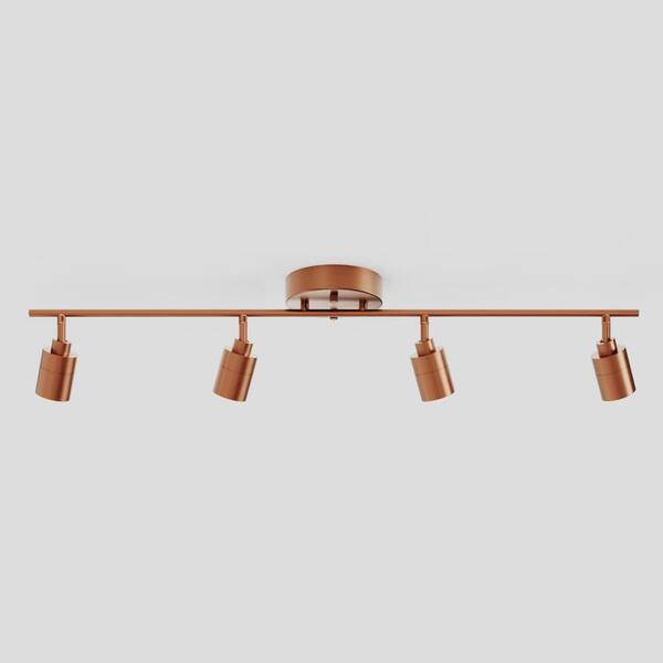 Vidalite Shura Brushed Copper Integrated LED Fixed Track