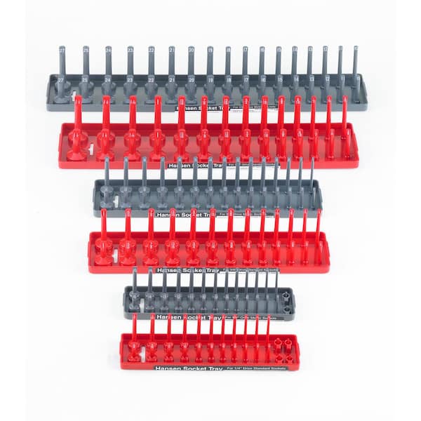 Wrench Organizer Tray Rail Storage Rack Sorter Socket Holder Set of 20 Tools HOT 