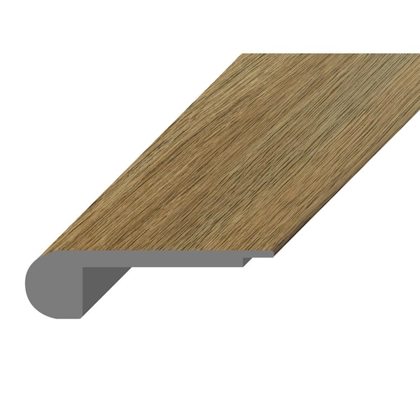 Bruce Hydralock Pinnacle Forest .75 in. Thick x 2.75 in. Wide x 94 in. Length Vinyl Stairnose Molding