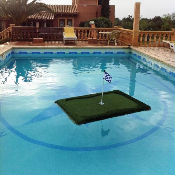 floating putting green mats