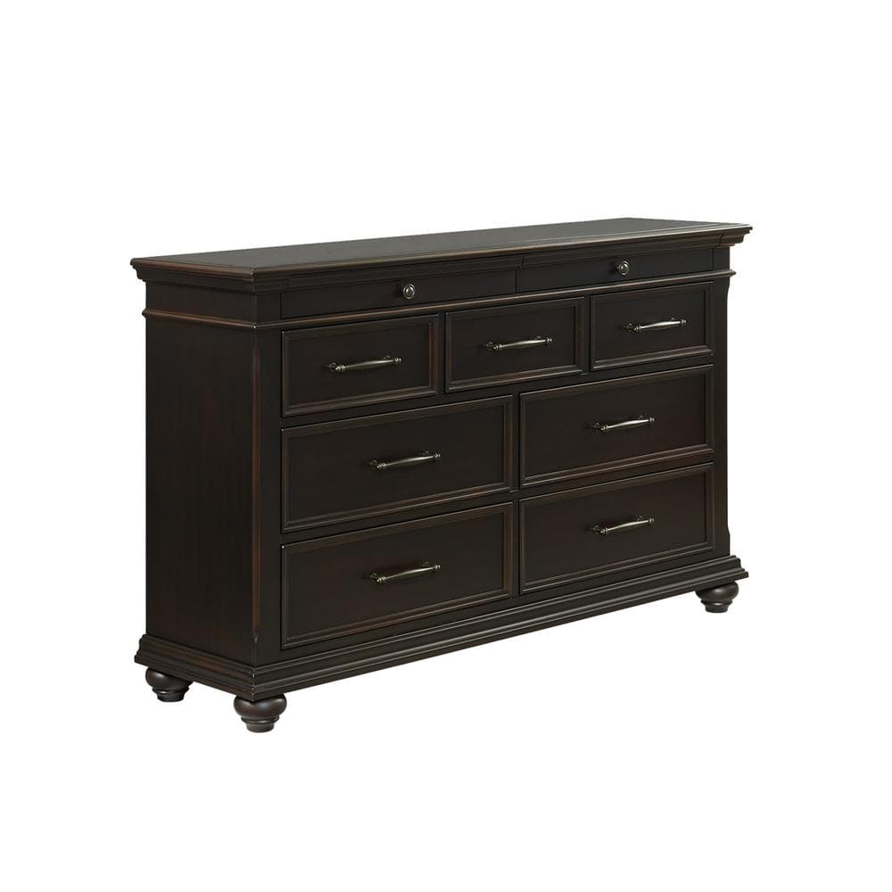 Brooks 9-Drawer Dresser in Black 2