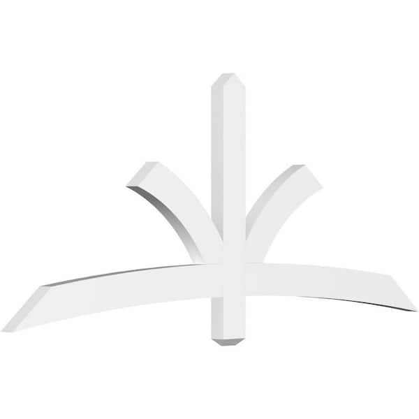 Ekena Millwork Davenport 72 in. W x 30 in. H x 2 in. D Signature Polyurethane Bracket